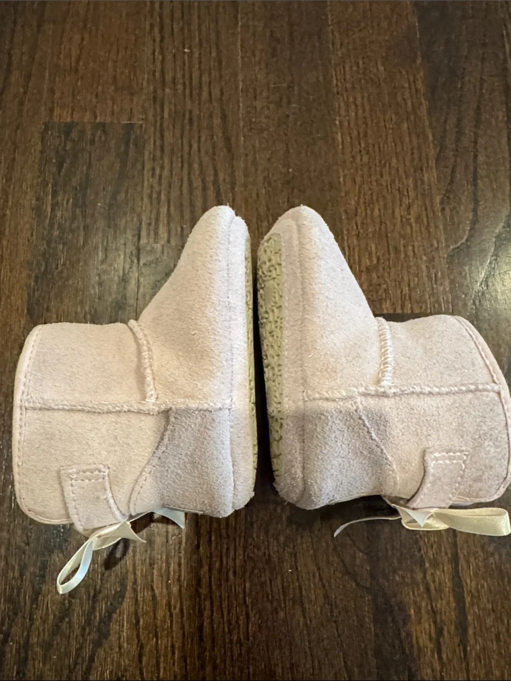 UGG Jesse Bow Baby Boots Pink Size 2/3